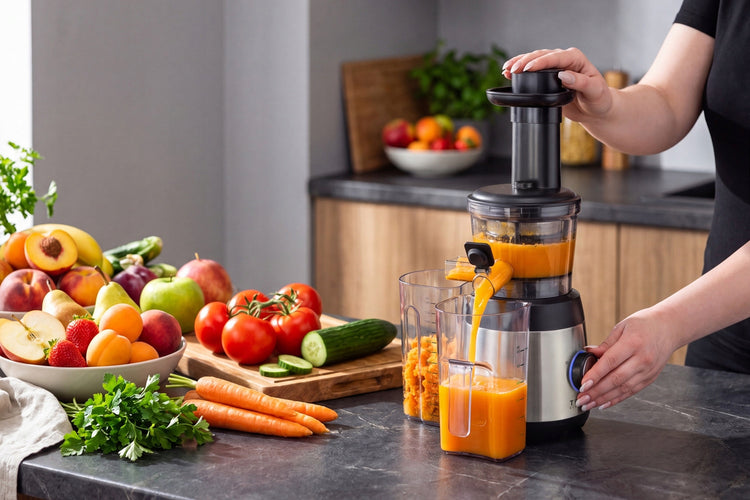 Lėtaeigė sulčiaspaudė „Transa JuiceWell“, 400 W – nuotrauka 2
