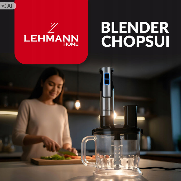 Rankinis trintuvas „Lehmann Chopsui“ su XL priedais, 1200 W