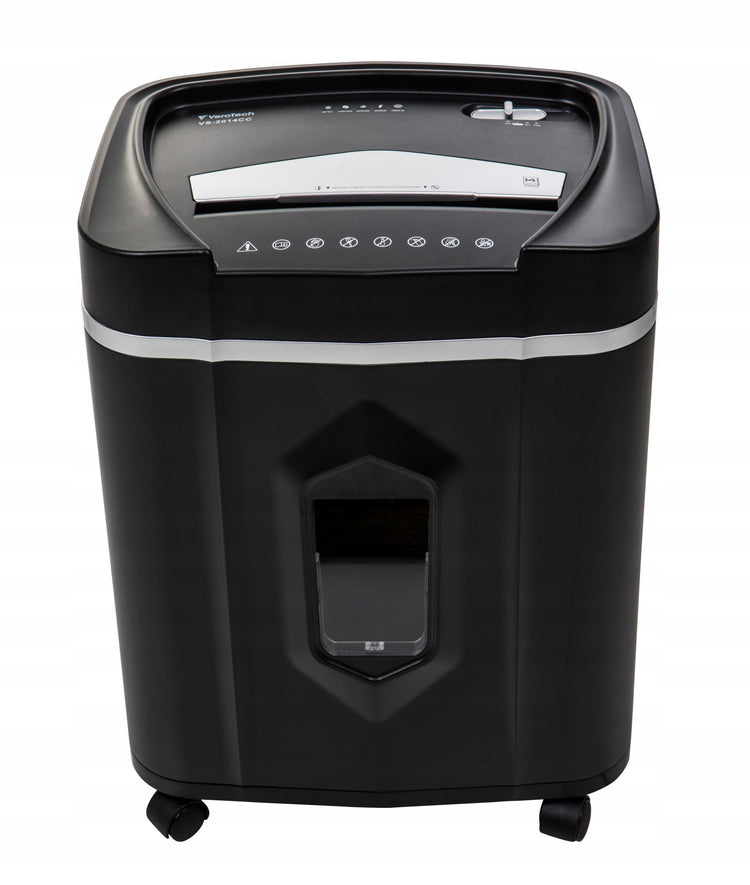 Dokumentų smulkintuvas „Verotech VS-2014CC“, 21 l, 14 lapų, CD ir kortelės