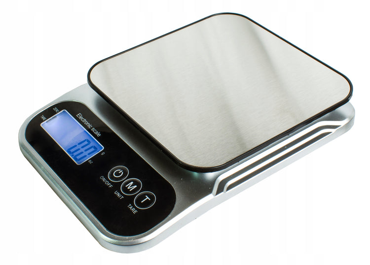 Tikslios elektroninės svarstyklės 3 kg / 0,1 g, virtuvei ir papuošalams