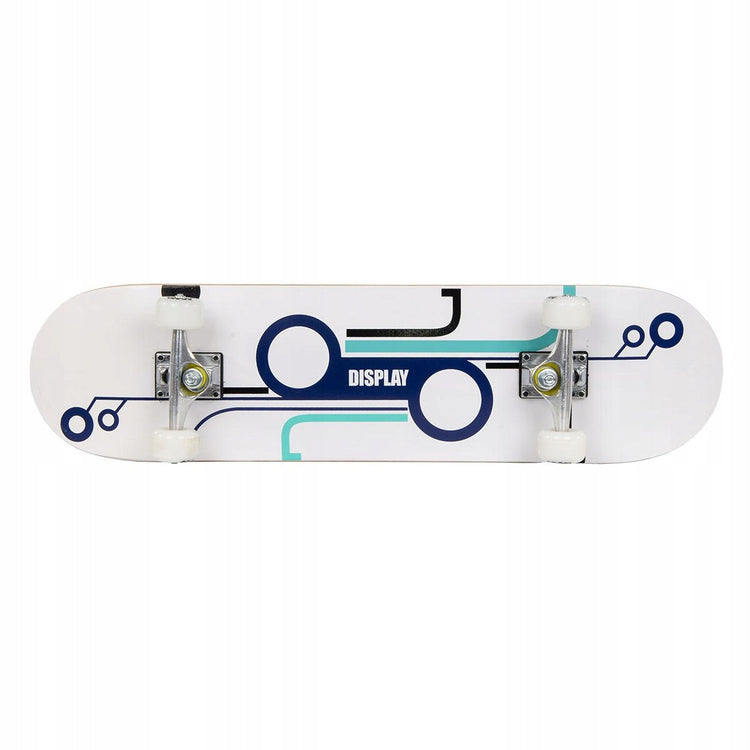 Klasikinė medinė klevo riedlentė „Enero“ su ABEC-7 guoliais, 79 cm, juoda