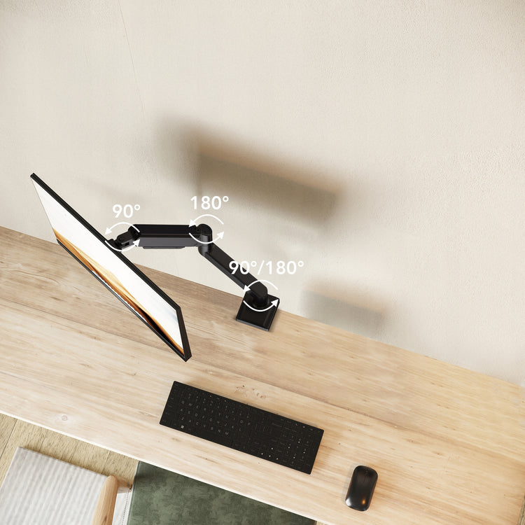 Ergonomiškas monitoriaus laikiklis „Athletic“, 10–40“, VESA, PIVOT
