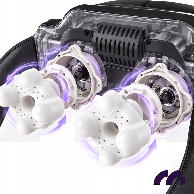 Shiatsu masažinis diržas „Maltec PRO-Comfy30W-02“ kaklui, nugarai ir pėdoms su šildymu – nuotrauka 5