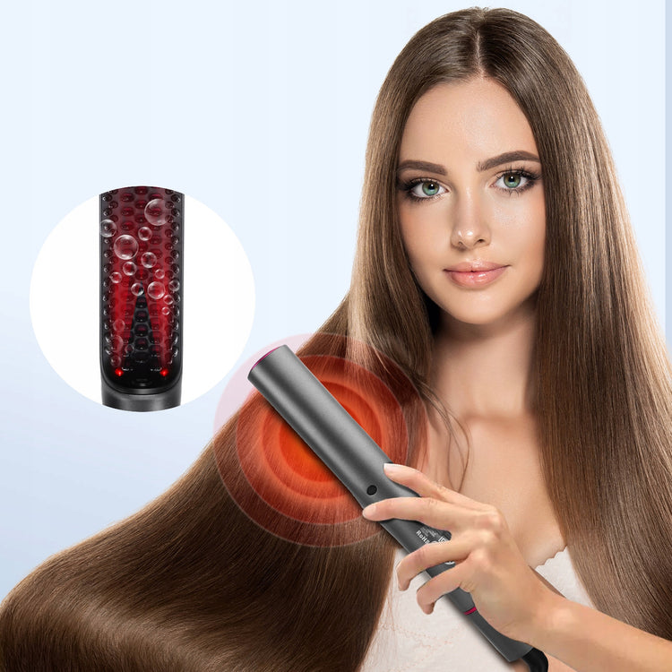 Kelioninės plaukų tiesinimo šukos „Aigostar Tessa“ 2 in 1, 100–240 V