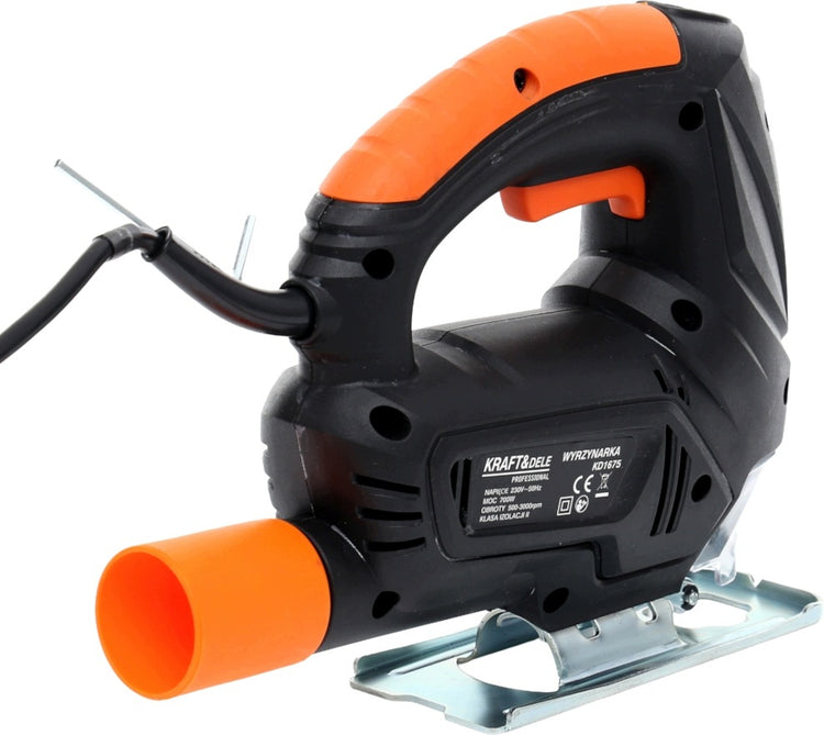 Siaurapjūklis „Kraft&Dele KD1675“, 700 W, su greičio reguliavimu ir pjūkleliais