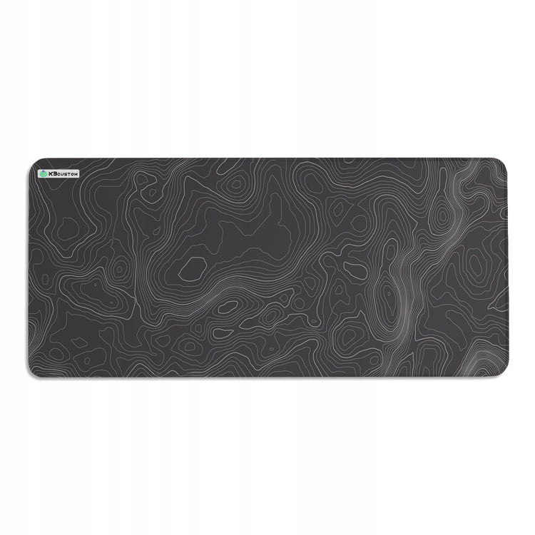 Didelis žaidimų pelės kilimėlis „KBcustom Phase Black“, 90 × 40 cm