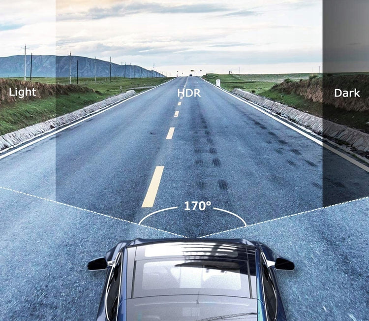 Vaizdo registratorius „Feegar Patrol HDR“ su galine kamera – nuotrauka 6