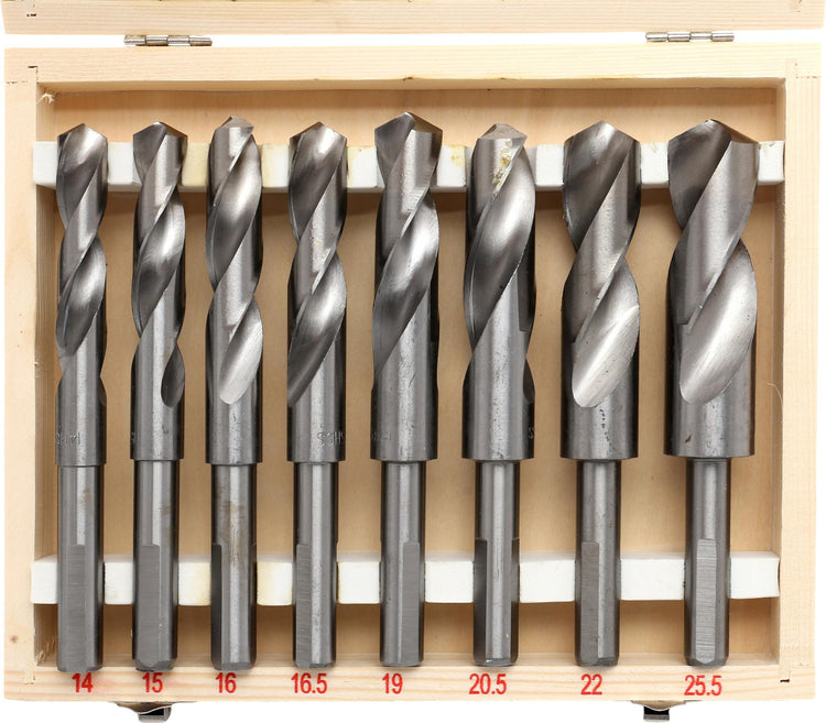 Kobaltinių grąžtų rinkinys metalui „Kraft&Dele KD10243“, 14–25,5 mm, 8 vnt.