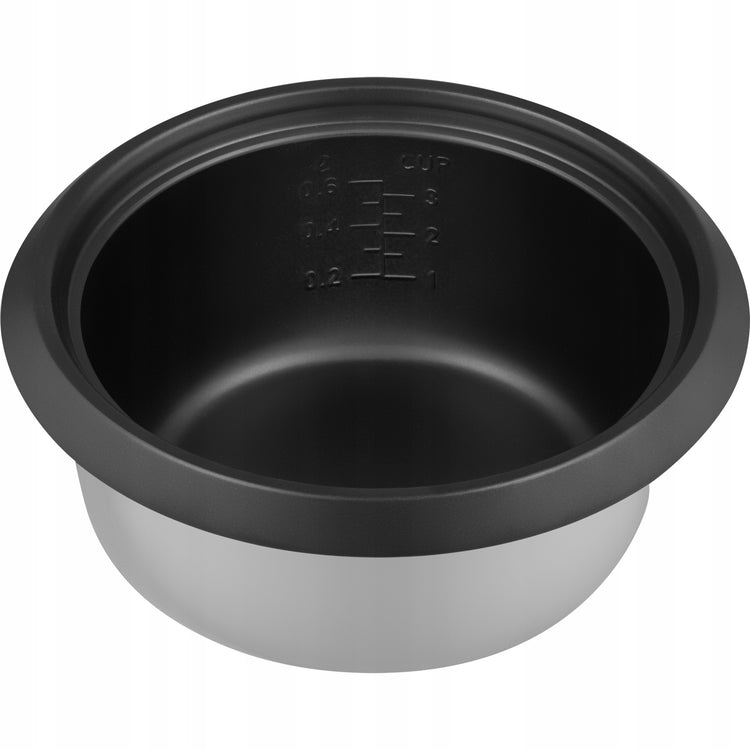 Ryžių viryklė „Sencor SRM 0601BK“, 0,6 l, 300 W, juoda