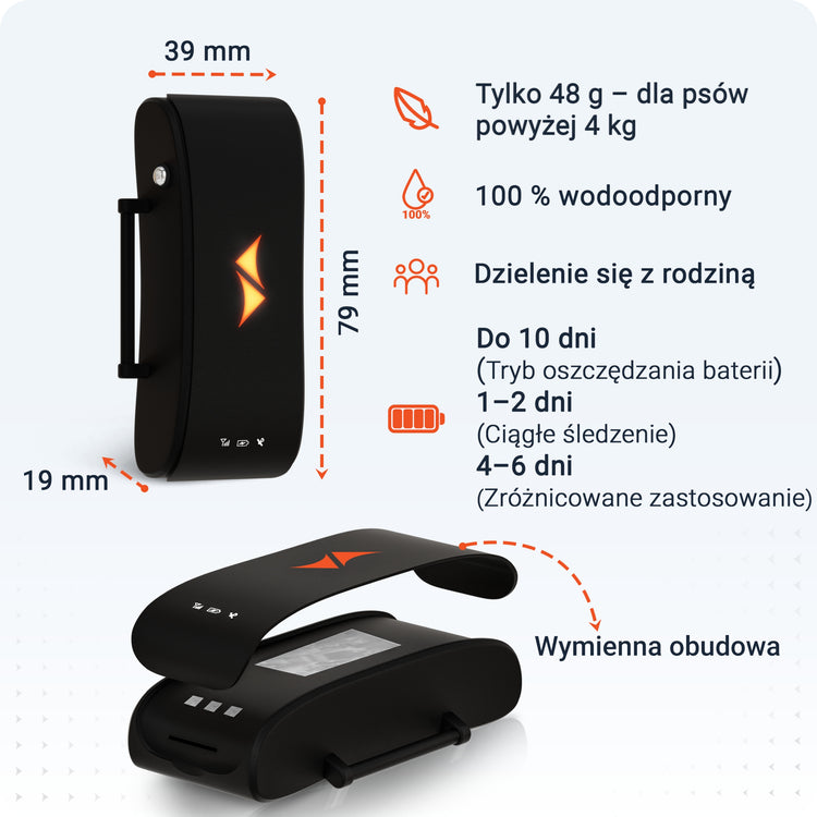 GPS sekiklis šunims „PAJ Pet Finder 4G“, atsparus vandeniui – nuotrauka 6