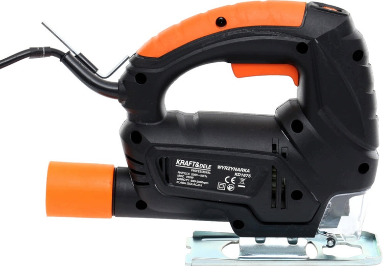 Siaurapjūklis „Kraft&Dele KD1675“, 700 W, su greičio reguliavimu ir pjūkleliais