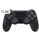 Belaidis žaidimų pultelis PS4 / PC / Android „P4“ su vibracija