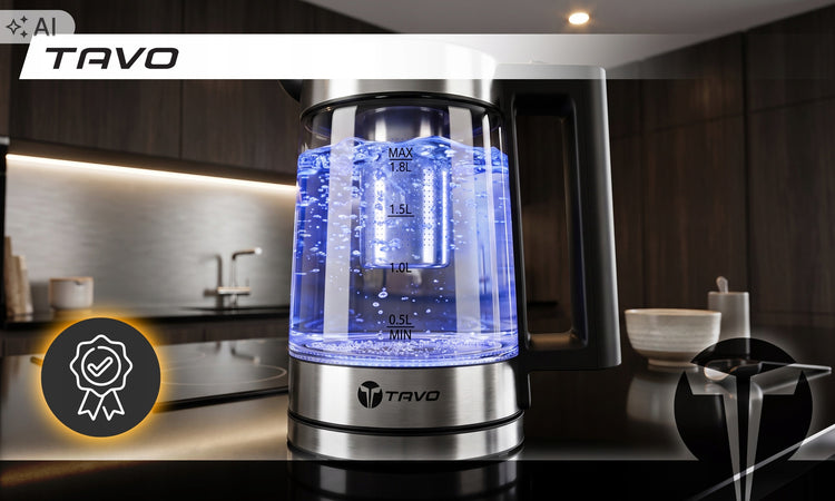 Elektrinis virdulys „TAVO BOIL702“, 1,8 l, 2400 W, su LED apšvietimu – nuotrauka 5
