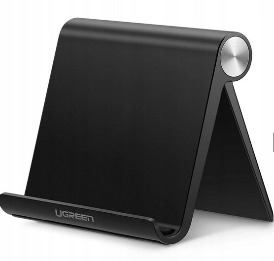 Reguliuojamas telefono stovas „Ugreen“ 4–7,9“, 95 × 85 mm, juodas