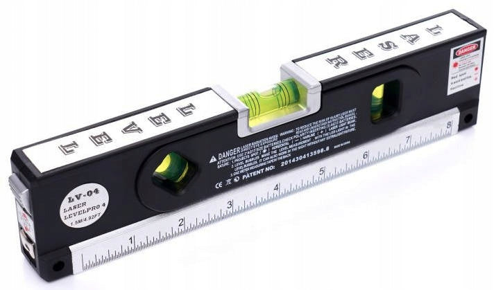 Lazerinis gulsčiukas su 150 cm matuokle „Kraft&Dele KD10438“
