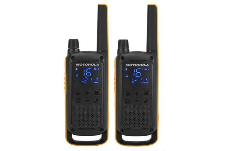 Racijos „Motorola T82“ PMR446, 2 vnt., iki 10 km