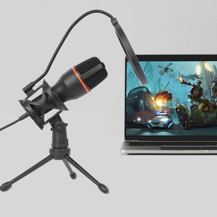 Studijinis kondensatorinis USB mikrofonas „Renew Force“ su pop filtru