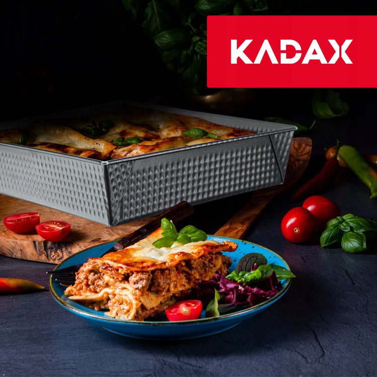 Stačiakampis kepimo padėklas „Kadax“ su nelimpančia danga, 36 × 25 × 6 cm