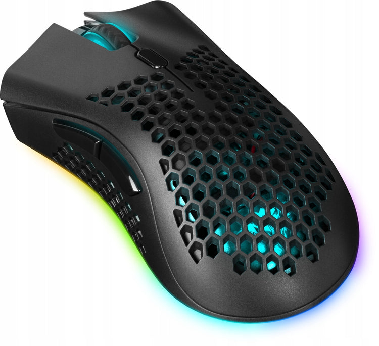 Žaidimų pelė „Defender Warlock GM-709L“, 2400 DPI, RGB