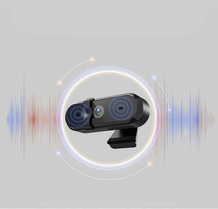 Internetinė kamera „Zenwire W6“ Full HD 1080p su mikrofonu ir dangteliu