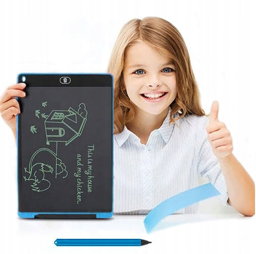LCD piešimo planšečių rinkinys vaikams, 4 vnt. po 12" su rašikliais – nuotrauka 4