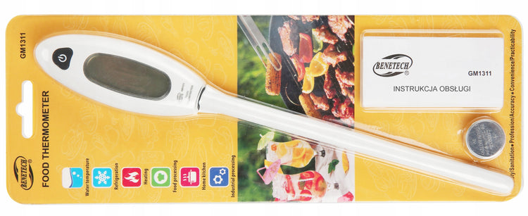 Virtuvinis termometras su zondu „Benetech GM1311“, nuo -50 iki +300 °C