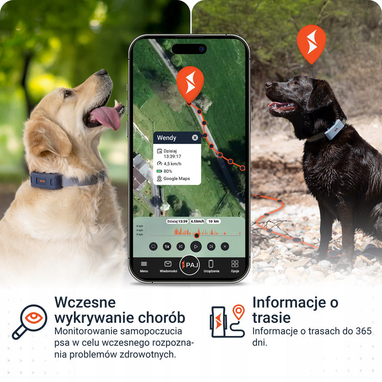 GPS sekiklis šunims „PAJ Pet Finder 4G“, atsparus vandeniui – nuotrauka 3