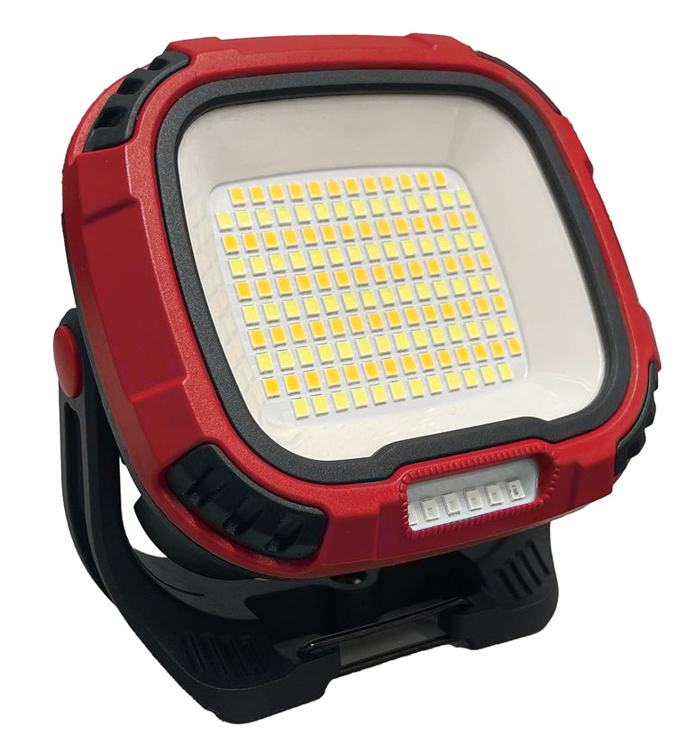 Nešiojamas LED statybinis prožektorius su galios banku „LEDline“, 30 W, 3000 lm, USB-C