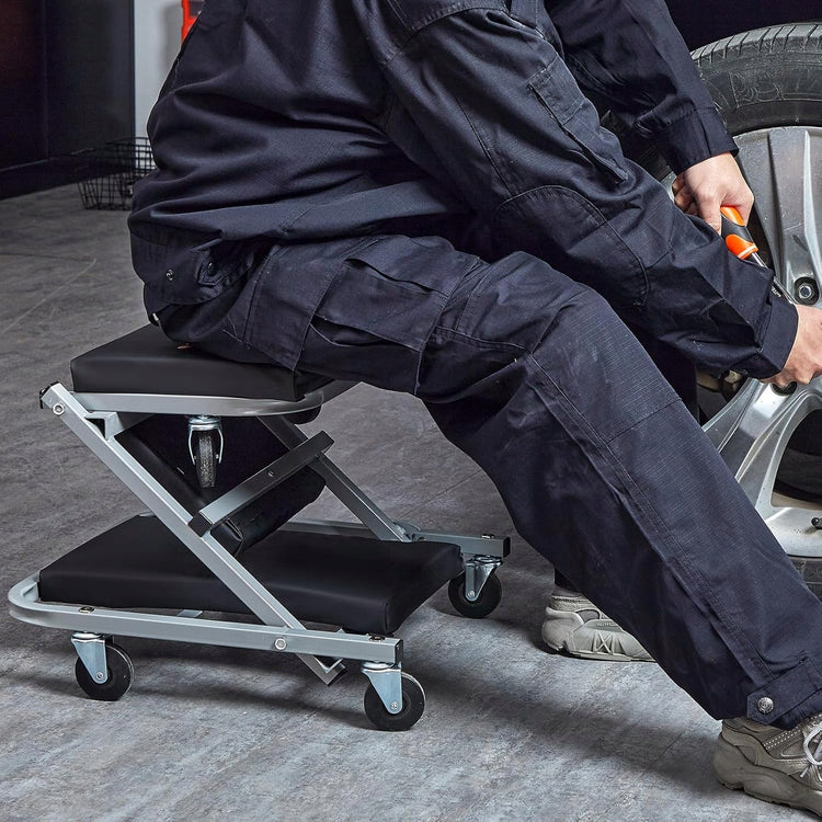 Sulankstomas mechaniko gulimas vežimėlis-kėdė 2 viename „Kraft&Dele KD10764“, iki 150 kg