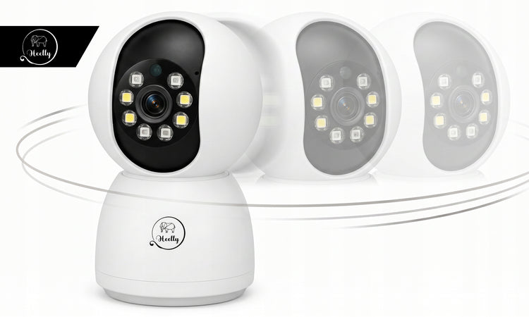 Besisukanti Wi-Fi stebėjimo kamera „Heelly Pro Guard“, 5 MP, priartinimas, judesio aptikimas