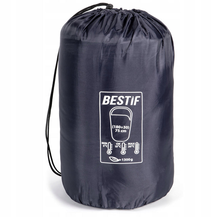 Miegmaišis-antklodė 2in1 su gobtuvu „Bestif“, 210 × 75 cm