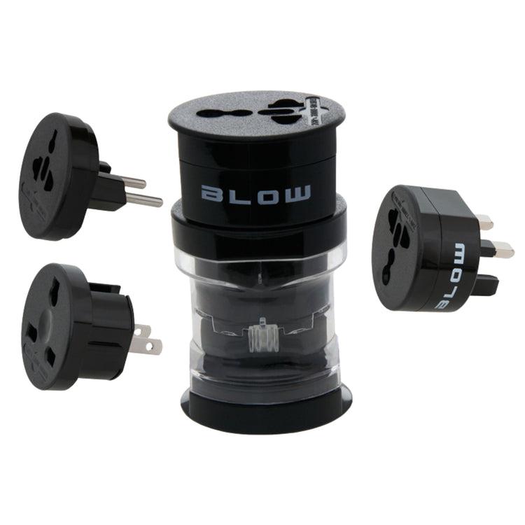 Universalus kelioninis adapteris „Blow WS-10“, EU / UK / US