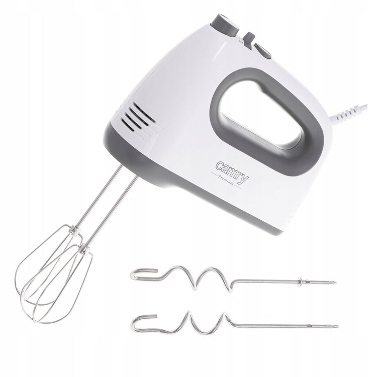 Rankinis mikseris „Camry CR 4220“ 750 W, 5 greičiai, baltas