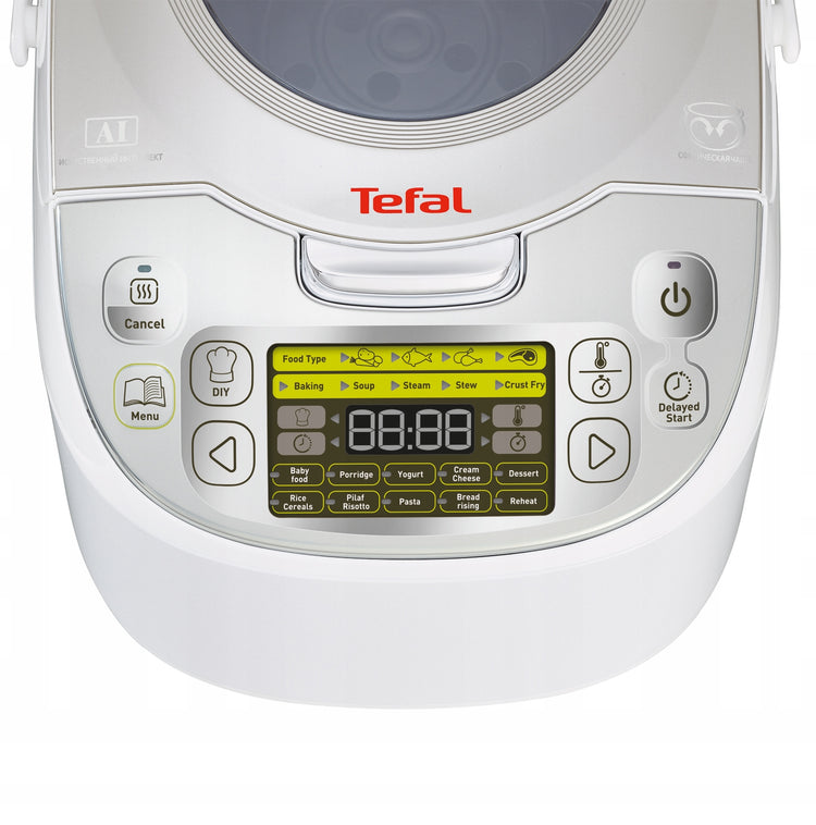 Daugiafunkcis puodas „Tefal Advanced RK8121“, 5 l, 45 programos, baltas
