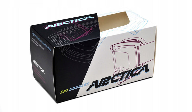 Slidinėjimo akiniai „Arctica G-107“ su dvigubu neaptemstančiu stiklu, UV400