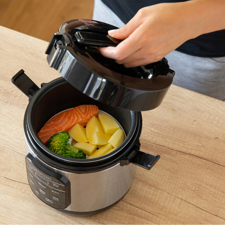 Ryžių viryklė „Sencor SRM 0650SS“, 0,6 l, 350 W, sidabrinė