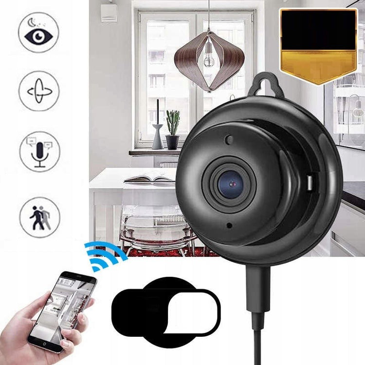Mini Wi-Fi kamera „GAT“ Full HD su judesio aptikimu ir peržiūra telefone