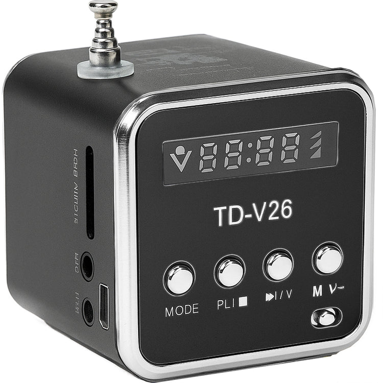 Mini Bluetooth kolonėlė su FM radiju ir LCD ekranu „Retoo“, 3 W