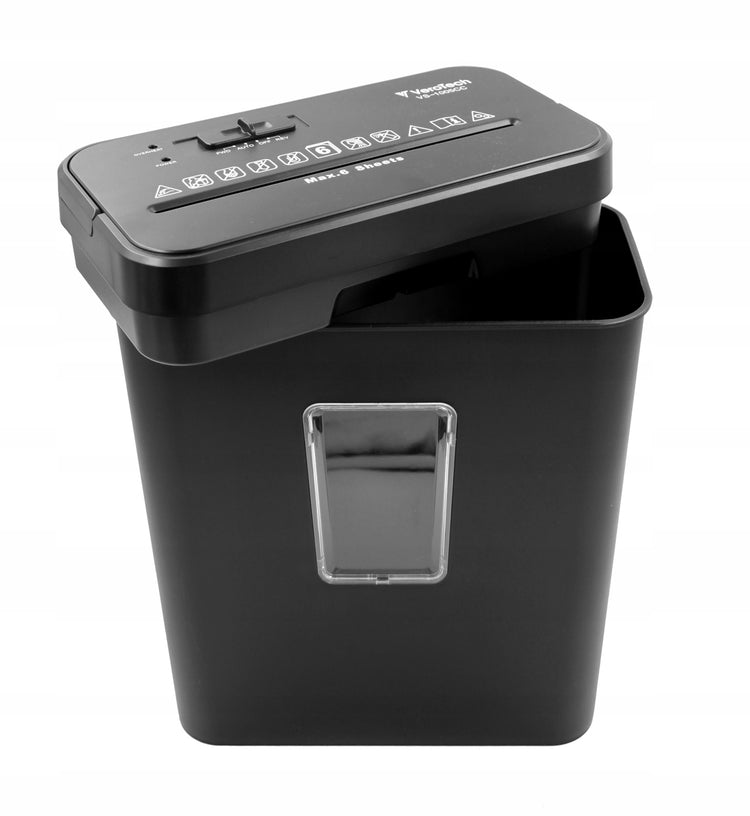 Dokumentų smulkintuvas „Verotech VS-1005CC“, 13 l, P-4, smulkina korteles
