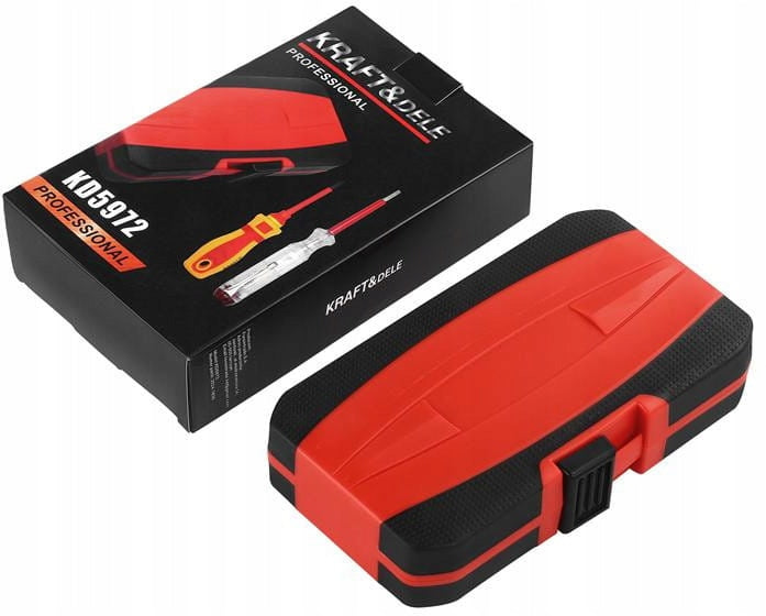 Izoliuotų elektriko atsuktuvų rinkinys 1000 V „Kraft&Dele KD5972“, 14 vnt.