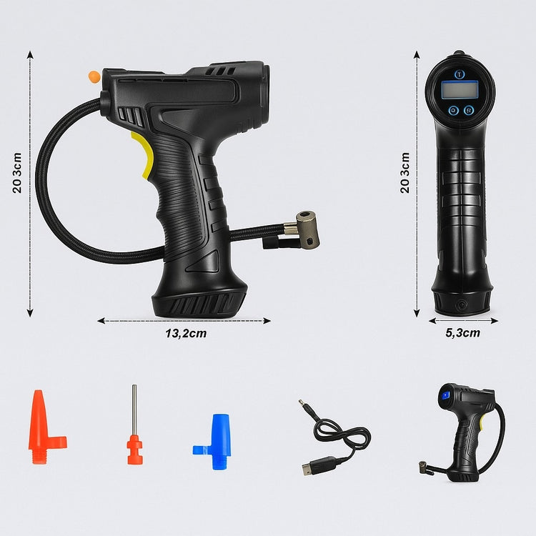 Belaidis automobilinis kompresorius „Anytech CZK-3665“, 10 bar – nuotrauka 4