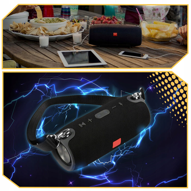 Belaidė Bluetooth kolonėlė „Lewer“ su FM radiju, 40 W