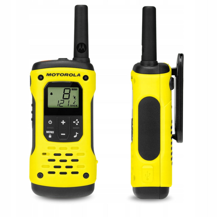 Vandeniui atsparios racijos „Motorola T92 H2O“, IP67, 2 vnt., iki 10 km