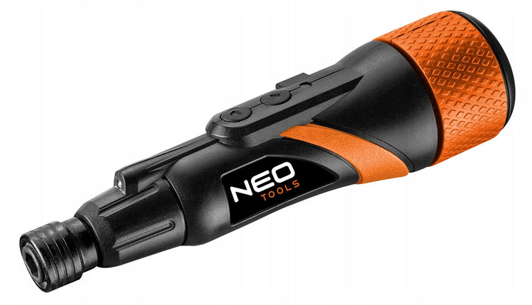 Akumuliatorinis atsuktuvas „NEO Tools“ 3,6 V, USB-C, su antgalių rinkiniu – nuotrauka 3