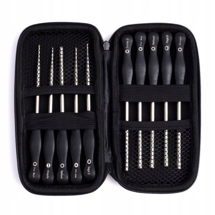 Karbūratorių reguliavimo raktų rinkinys „Kraft&Dele KD11246“, 10 vnt.