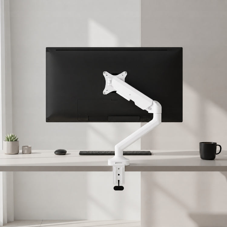 Dujinis stalinis monitoriaus laikiklis „Boste Octopus“ su 2 USB, 17–40“, iki 12 kg