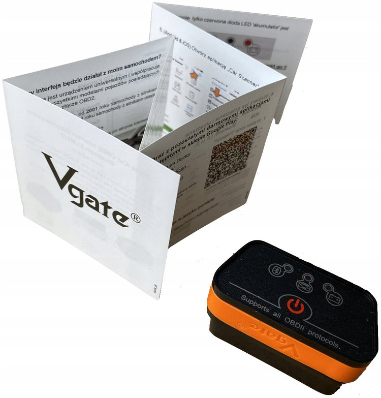 OBD2 diagnostikos sąsaja „Vgate iCar2“ ELM327, Bluetooth – nuotrauka 4