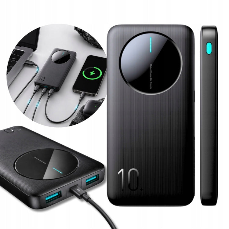 Lengvas išorinis akumuliatorius „Joyroom JR-PBF12“ 10000 mAh, USB + USB-C