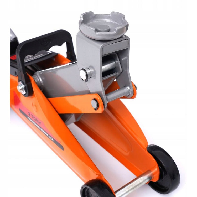 Žemo profilio hidraulinis domkratas „Kraft&Dele KD1377“, 2 t, 130–300 mm