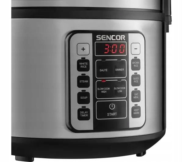 Daugiafunkcė ryžių viryklė „Sencor SRM 3151BK“, 1,5 l, 700 W, 11 programų